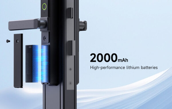 Waterproof double side fingerprint slim smart lock - 图片 6