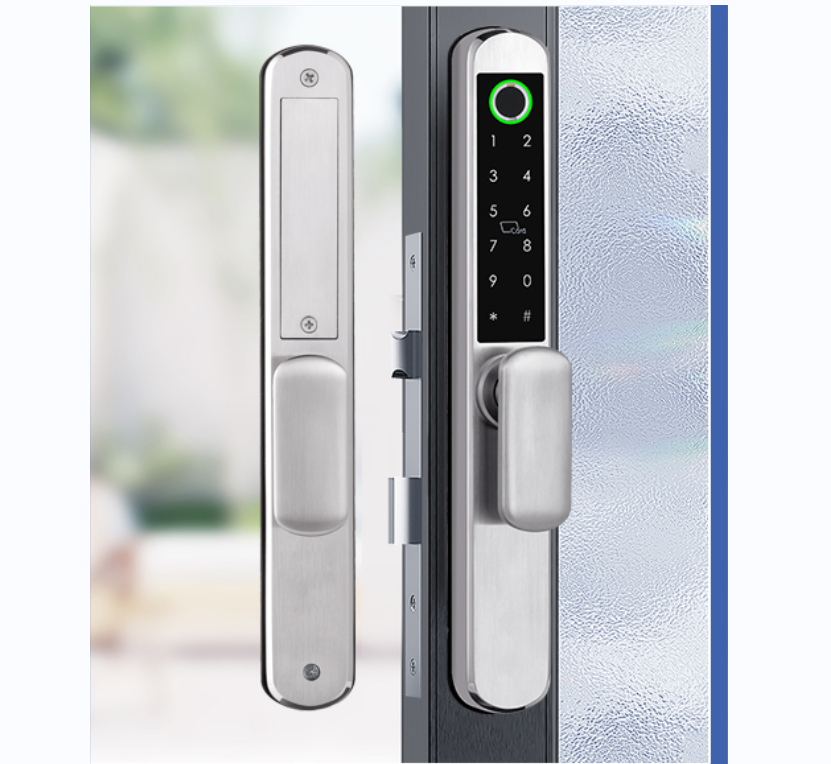 Gold SS304 2885 mortise smart grill lock