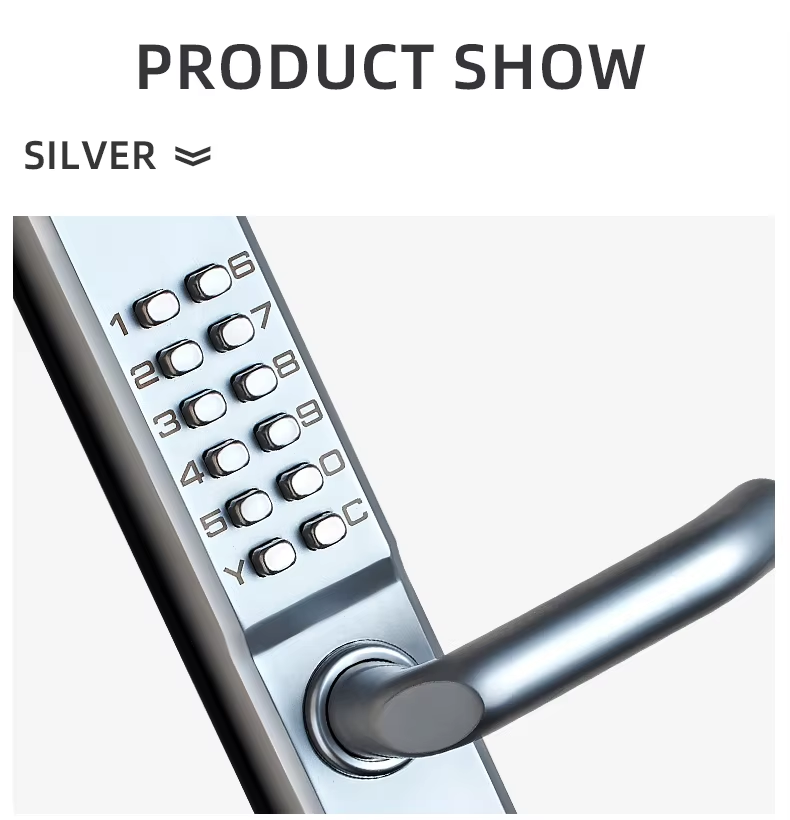 Double side outdoor combination lock