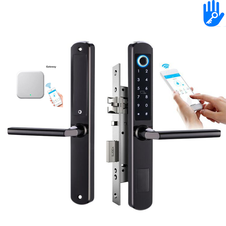 Gold SS304 2885 mortise smart grill lock