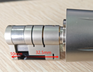 Waterproof 32.5+10mm Euro half cylinder lock 