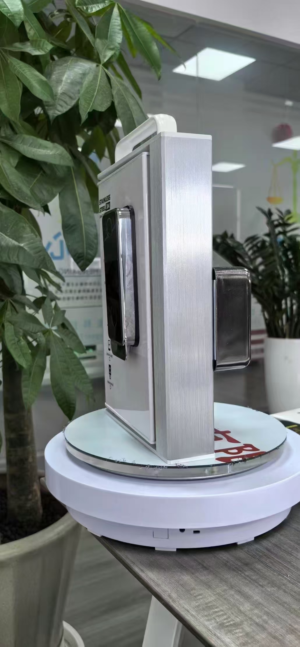 Double side waterproof smart rim lock