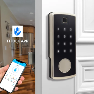 Auto Electric Alexa Deadbolt Smart rim Lock