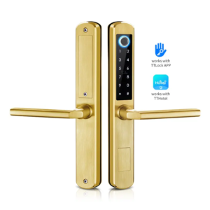 TTlock tuya wifi remotely unlock tthotel slim door lock