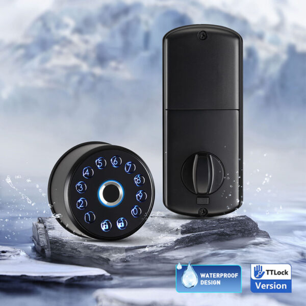 Physical Protective Lock TTlock Physical button Smart Deadbolt Door Lock