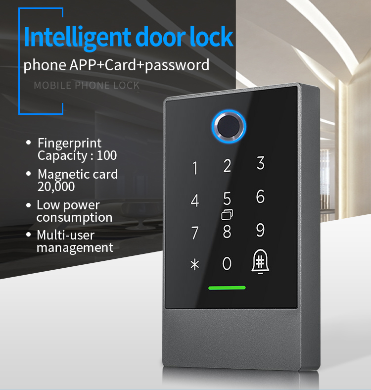 Fingerprint time attendance App Access control lock