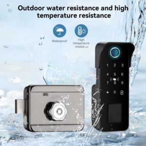 Exterior ttlock tuya electronic rim lock