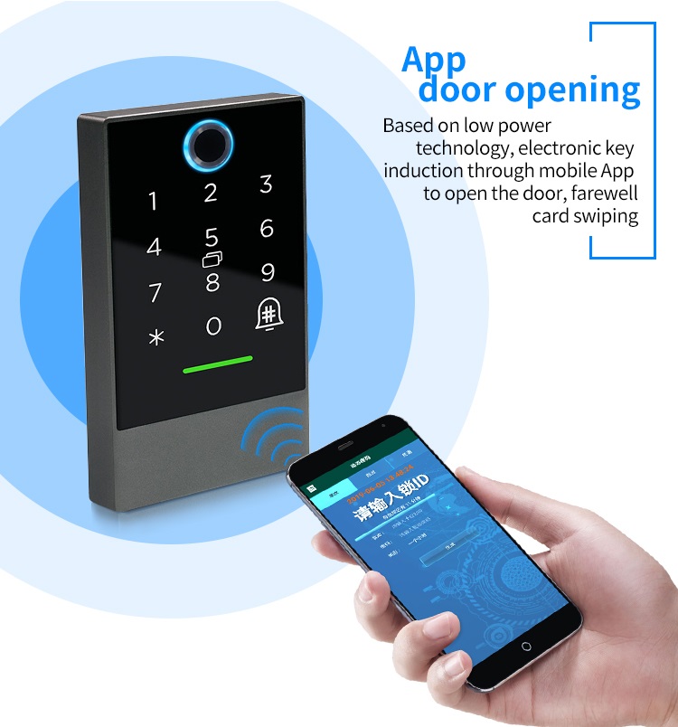 Fingerprint time attendance App Access control lock