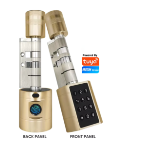 Gold Arab Euro Electronic Cylinder Lock