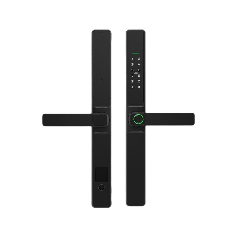 Exterior ttlock wifi Handle smart grill lock