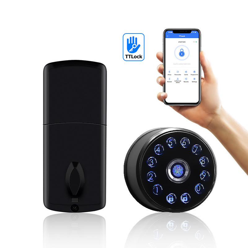TTlock Physical button Smart Deadbolt Door Lock