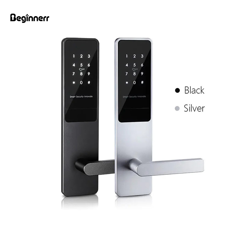 Thin panel Password RFID card ttlock hotel lock