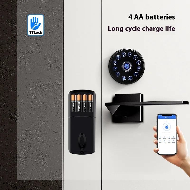 TTlock Physical button Smart Deadbolt Door Lock