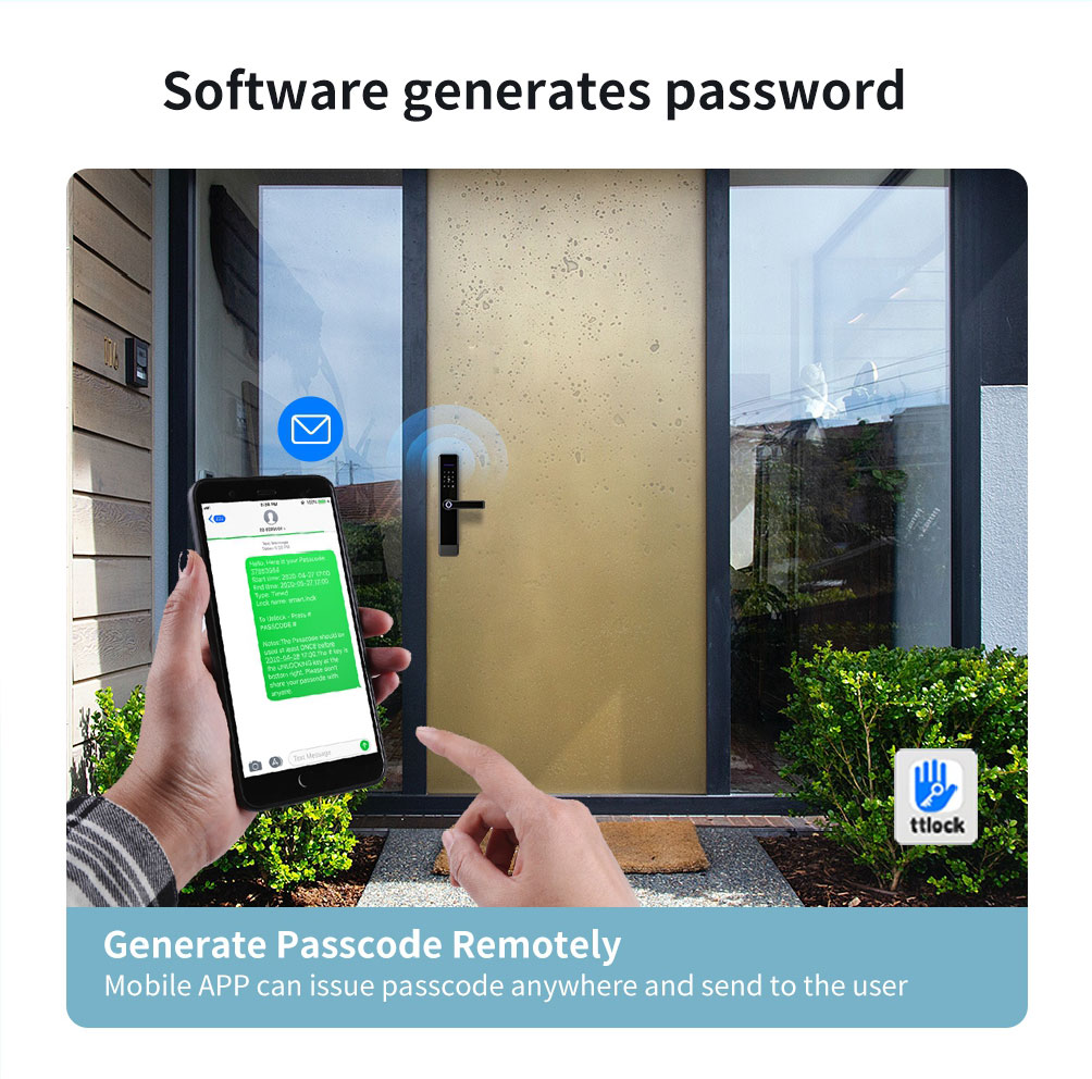 Main Door Passage Mode Smart Lock 