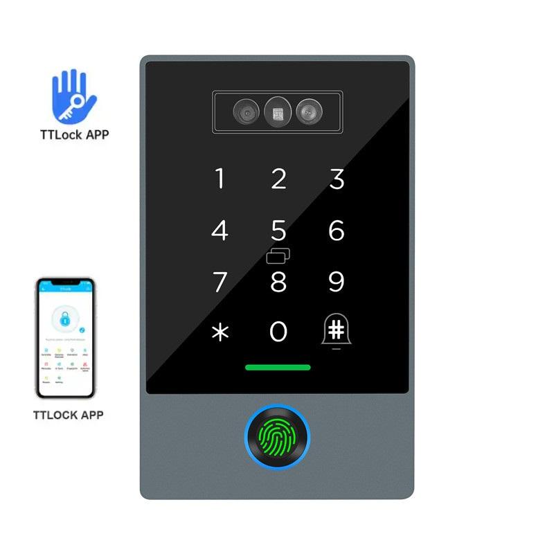 Waterproof Video intercom ttlock wifi access control lock