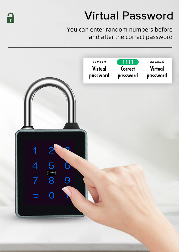 TTlock password waterproof padlock - 图片 3