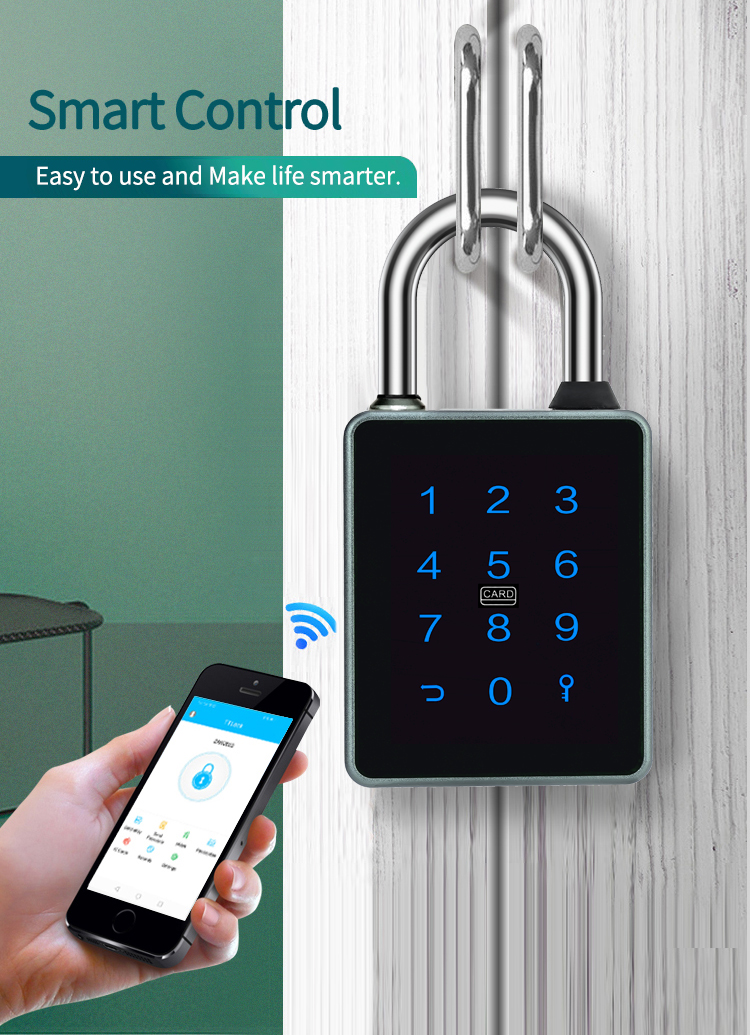 TTlock password waterproof padlock - 图片 4