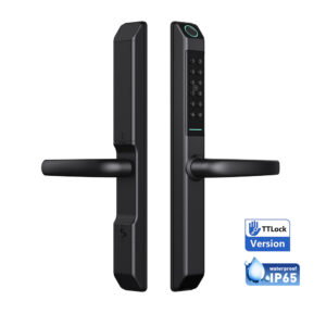 Physical button keypad fingerprint Slim smart lock