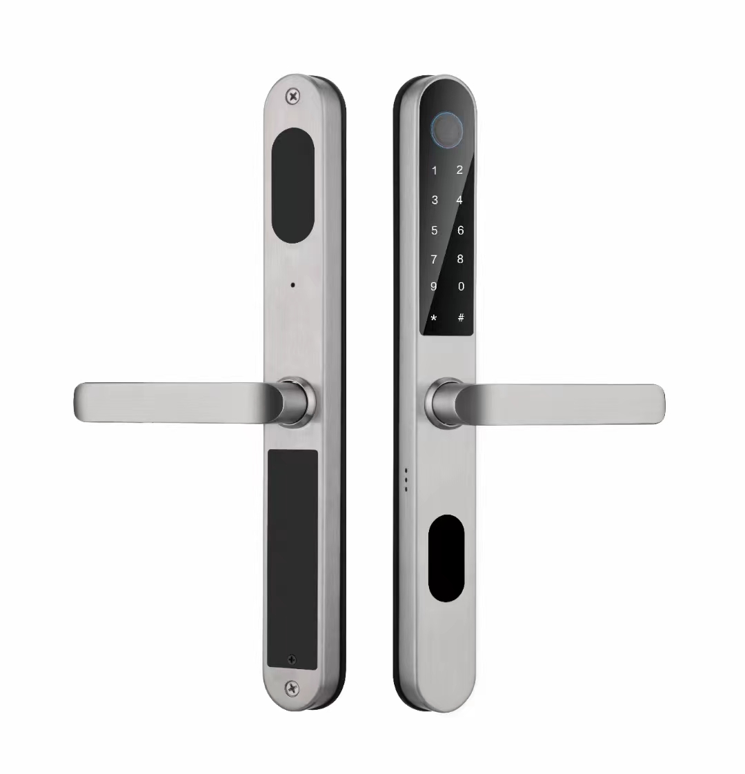 Euro 92mm mortise slim smart lock