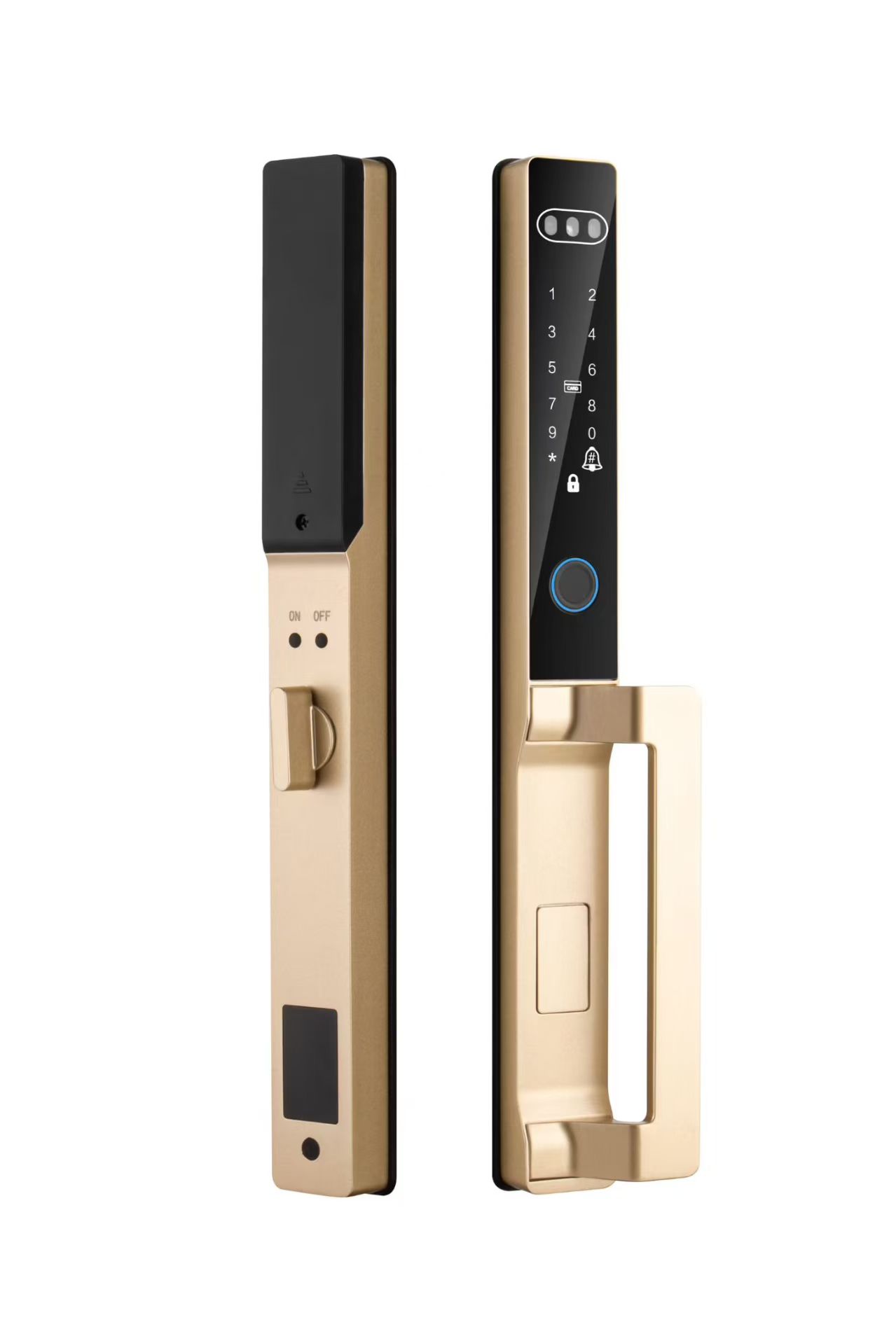 IP66 Outdoor White Automatic Slim Door Lock - 图片 4
