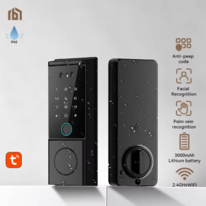 Waterproof Palmar Vein Face Peephole Deadbolt Lock