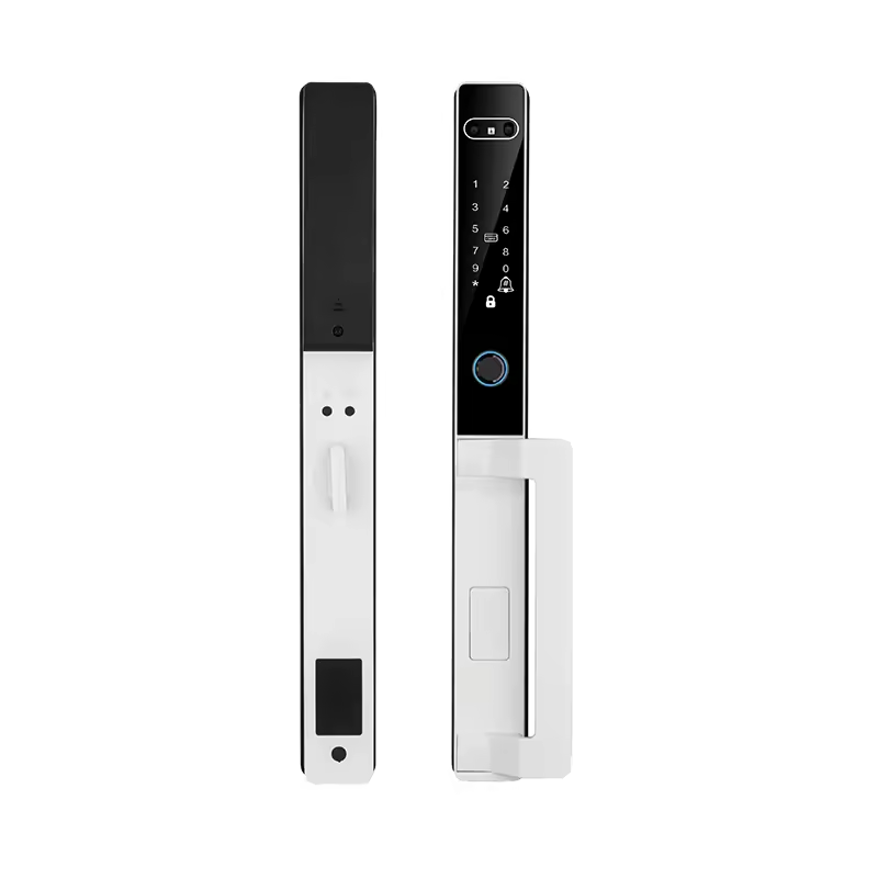Face Fingerprint Ttlock Tuya Narrow handle Lock - 图片 5