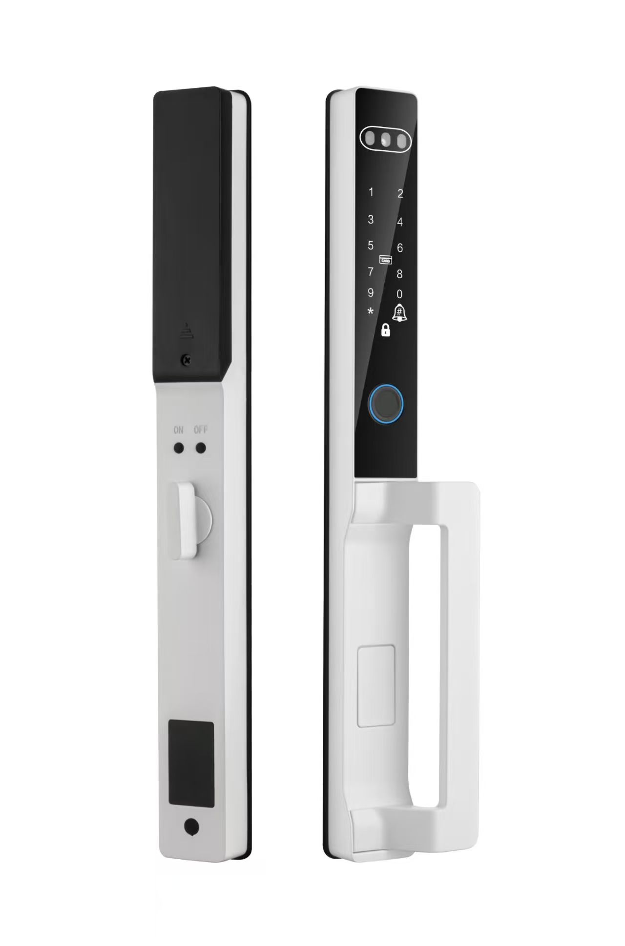 IP66 Outdoor White Automatic Slim Door Lock - 图片 5