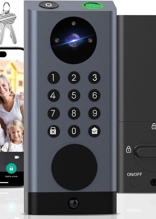 Camera video intercom smart deadbolt lock